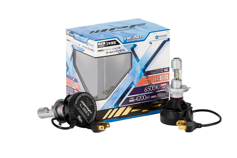 Arb Usa - H4 6500k 4200/2800lm Led Headlight - 341HLB