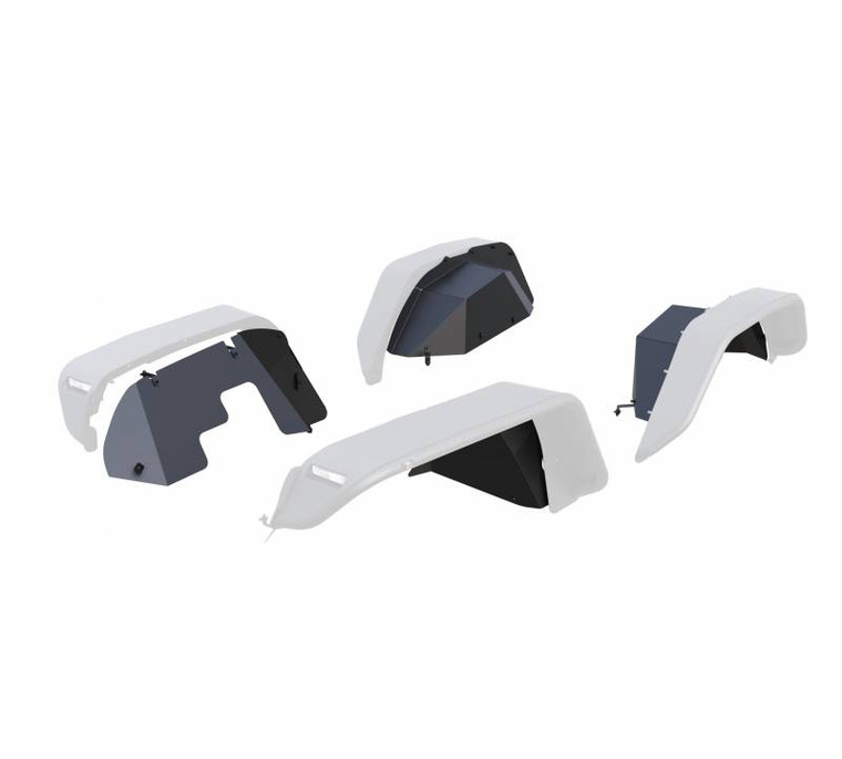 Black Horse - Full Set Inner Fender Flares Liners - INFR20G