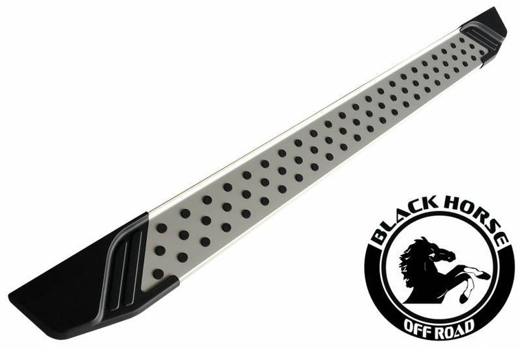 Black Horse - Vortex Running Boards Aluminum - VO-K376