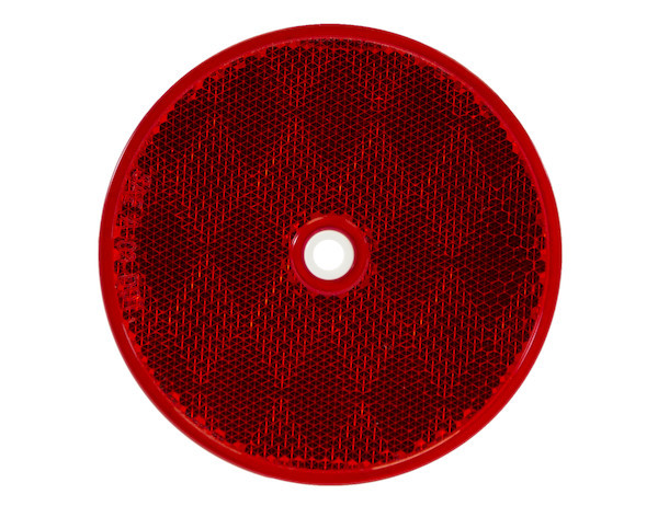 Buyers Prod - Reflector  Red  3-3/16in Round Bolt - 5623316