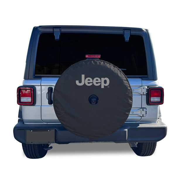 Covercraft - Heavy Duty Jeep Logo Spare Tire Cov - STW1103BK