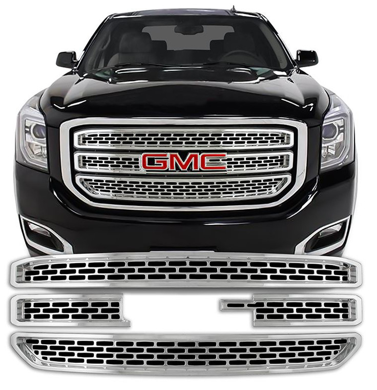 Coast2coast - Gi 15-20 Yukon/xl Chrome Mesh 2 Pc - IWCGI129