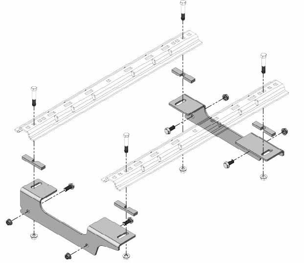 Demco - Frame Bracket Kit - 8552038