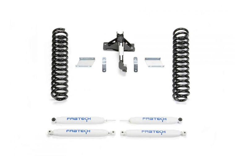 Fabtech - 2.5' Budget Coil Kit W/ Perf Shks 1 - K2339