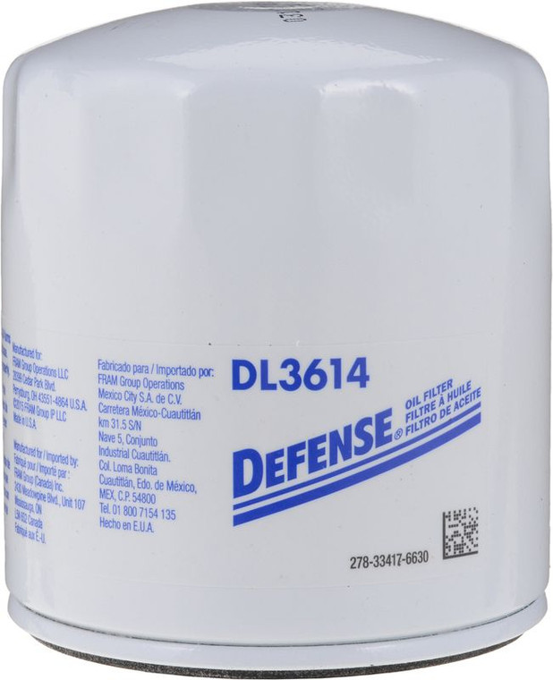 Fram - Spin-on Oil Defense - Bulk Pack - DL3614BP