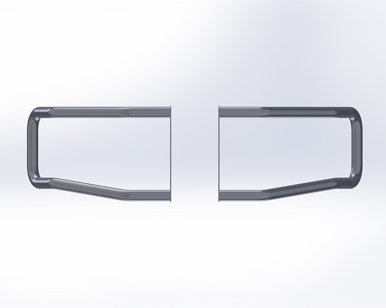 Go Industries - Black Brushguard 2020 Ram 2500-5500 - 26673B