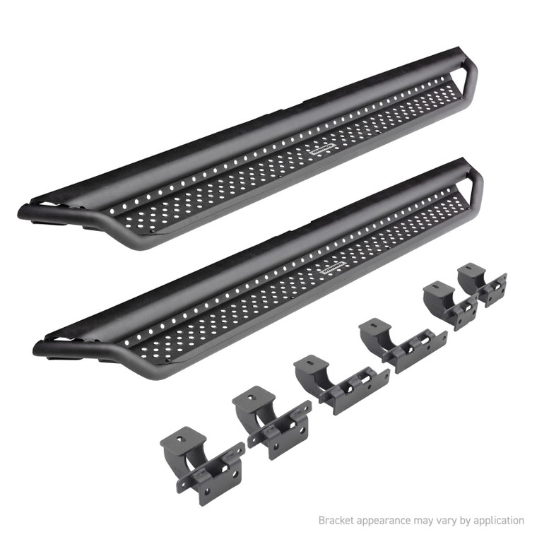Go Rhino - Dominator Extreme D1 Side Steps Bla - D14054T