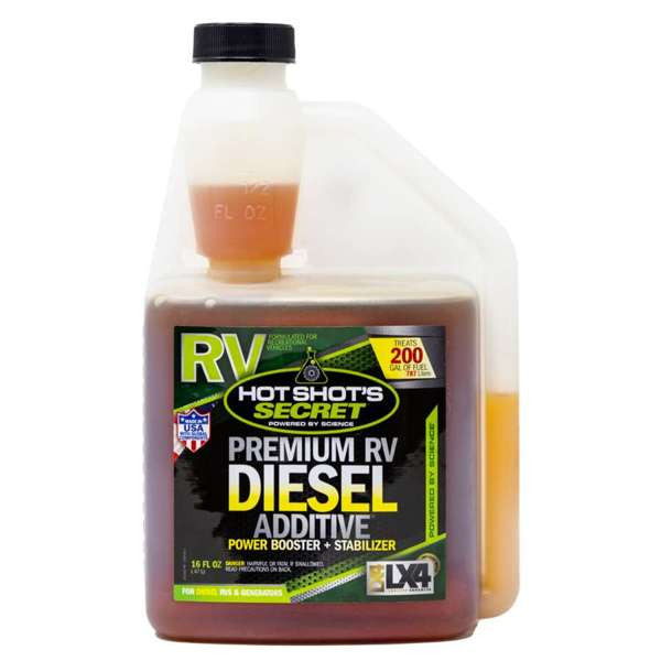 Hot Shots - Prem Rv Diesel Additive 16oz Squeez - HSSRVDSL16ZSP