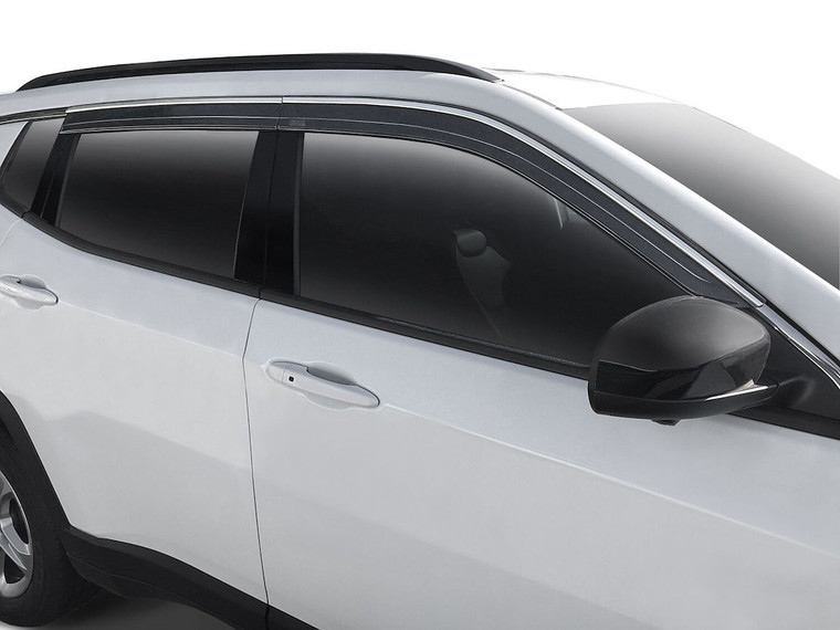 Huskyliner - Ventvisor Low Pro 4pc Chrm Trm - 2884075
