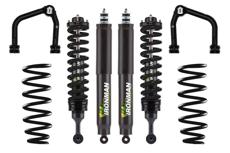 Ironman 4x4 - Foam Cell Pro Prebuilt Coilover Kit - 45002LFE-BCKB-PB-SEQ