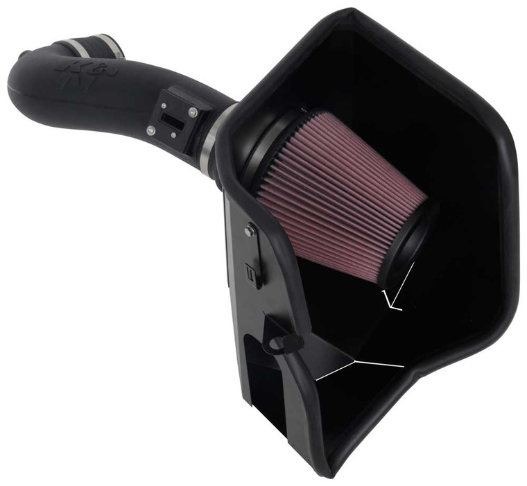 K&n Filter - Performance Air Intake System - 63-3110