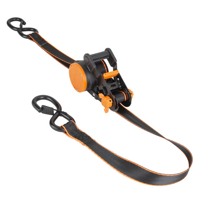 Hampton Prod - 1 X10  Retractable Ratchet Tie Down - 43557