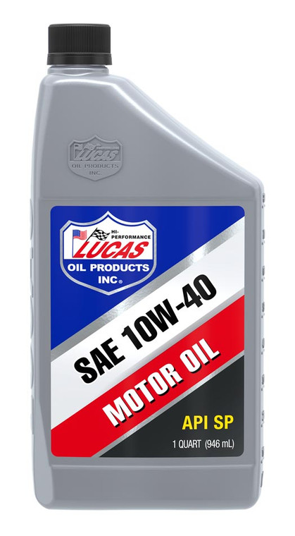 Lucas Oil - Sae 10w-40 Motor Oil/6x1/ - 10275