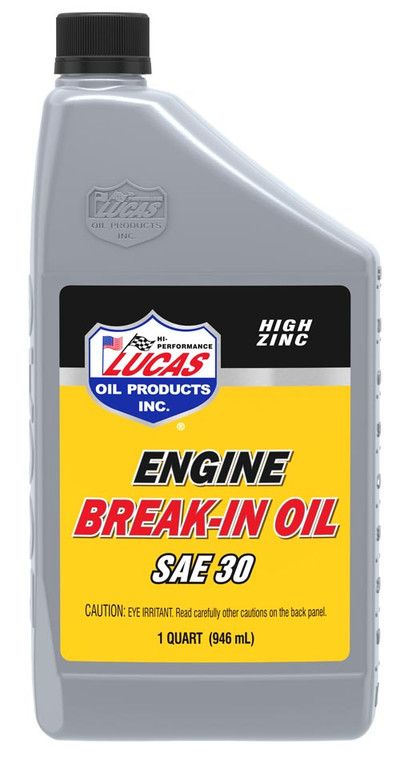 Lucas Oil - Sae-30 Break-in Oil - 10630