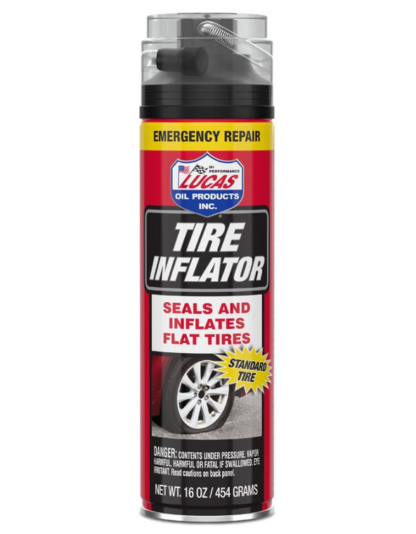 Lucas Oil - Non-flammable Tire Inflator W/ Hose - 11180