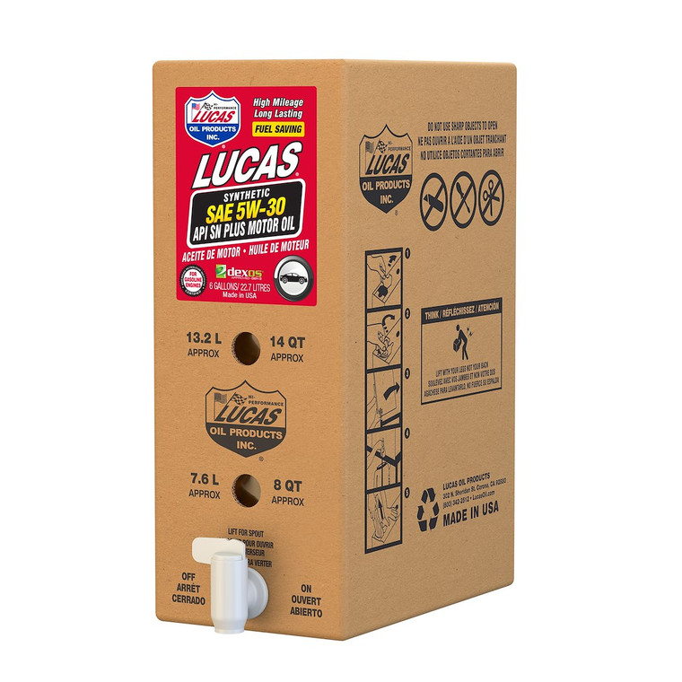 Lucas Oil - Synthetic Sae 5w-30 Api Sn Plus/dex - 18005