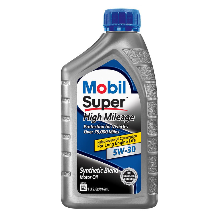Mobil - M-super High Mileage 5w-30 Case 6x1 - 124393