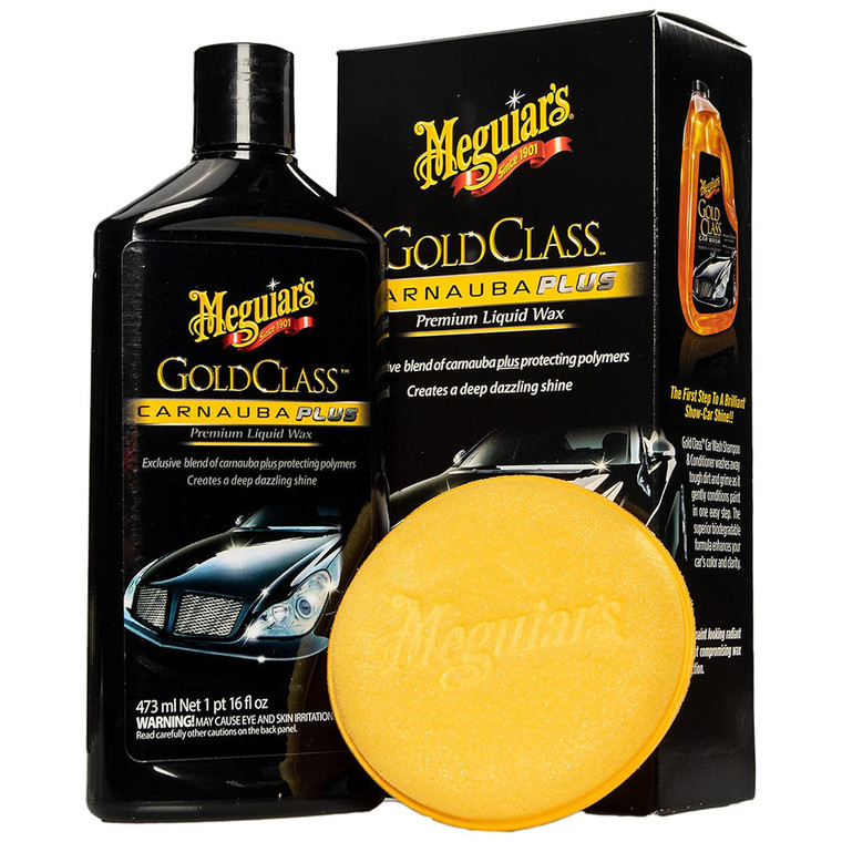 Meguiars Wax - Gold Class Liquid Wax16oz - G7016