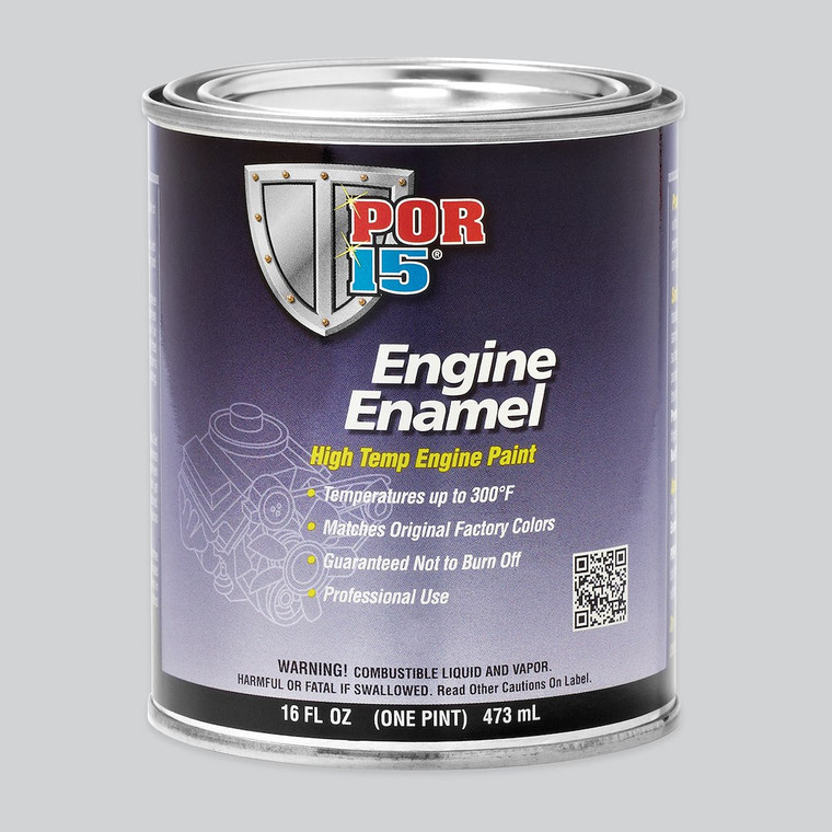 Por 15 - Engine Enamel Aluminum - Pint - 42008