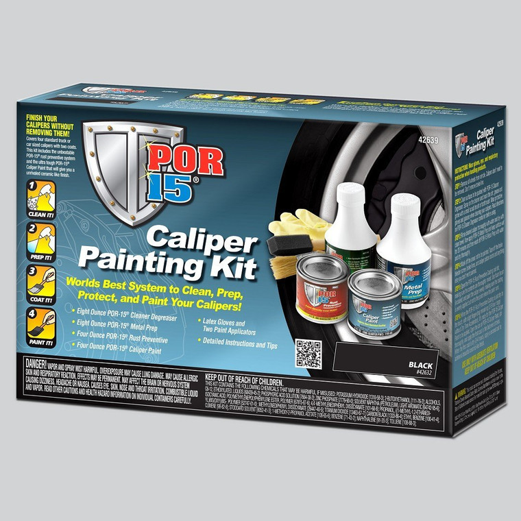 Por 15 - Caliper Painting Kit - Black - 42639
