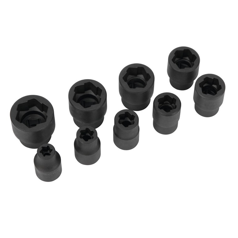 Perform Tool - 9pc 3/8' Dr Met Bolt Extractor - W38917