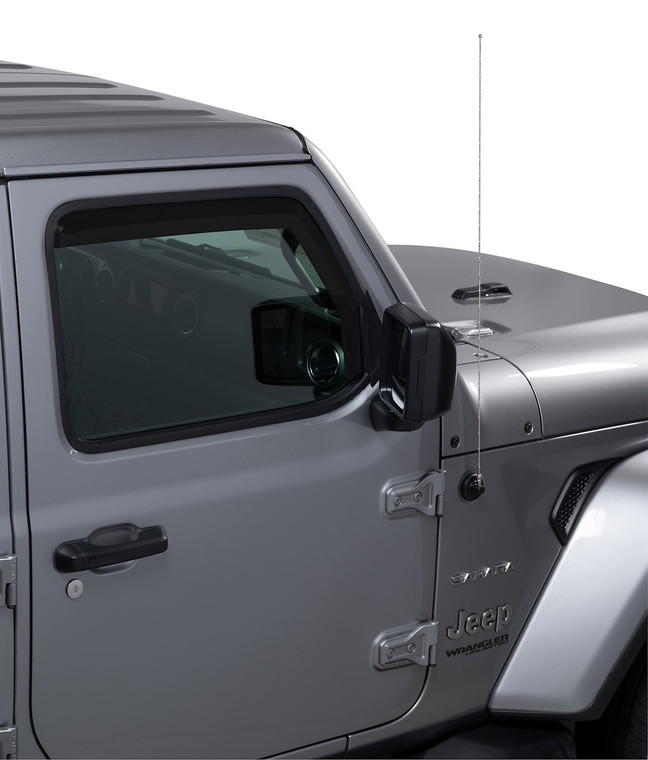 Putco - Element Matte Black Window Visors 2 - 680220