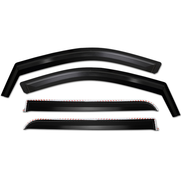 Putco - Element Matte Black Window Visors 1 - 680243