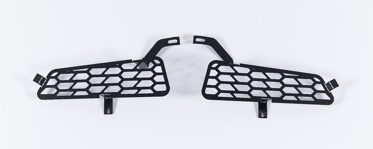 Putco - Hex Shield Grille Insert; Black Pow - 83168