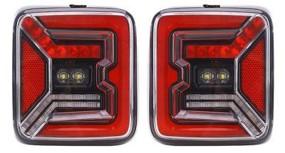 Quake Led - Jeep Wrangler Jl Tech Led Tail Ligh - QTE347