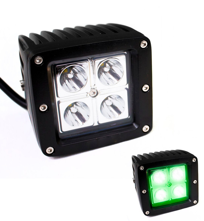 Racesport Lt - Green X-hunter Series Led 3 X 3in 1 - RS-XH-3X316W