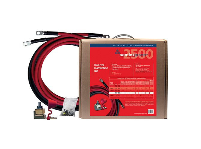 Samlex - Inverter Installation Kits - DC-2500-KIT-XL