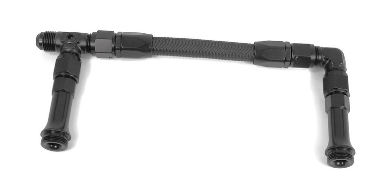 Speedfx - -8an Blk Dual Inlet  Holley  4150 - 575115BK