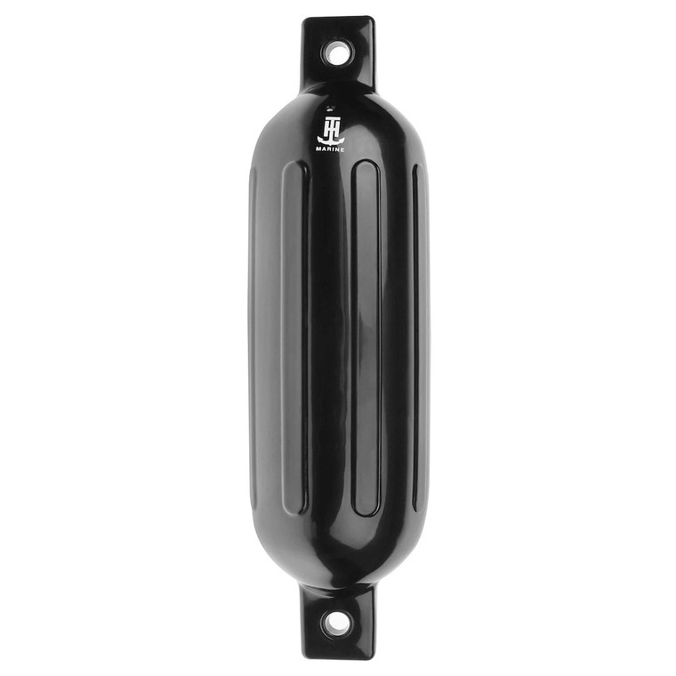 T-h Marine - Boat Fender 5.5' X 20' Black - BE-GE-52179-DP
