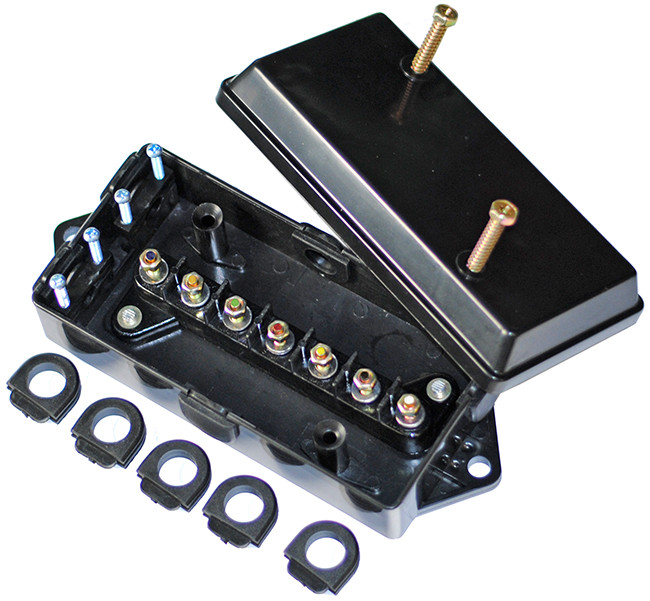 Tow Force Jammy - 7-pole Junction Box With Hardware - J-JB