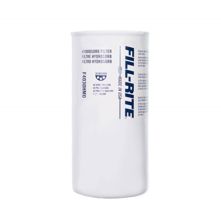 Fill Rite - 40 Gpm 30 Micron Water Detecting Fi - F4030HM0