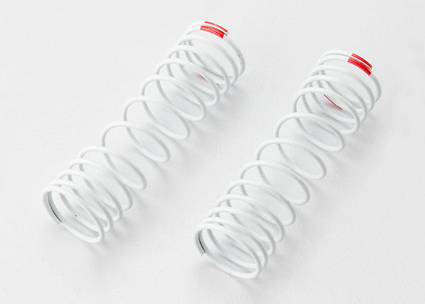 Traxxas - Springs  Front (white) (progre - 5860
