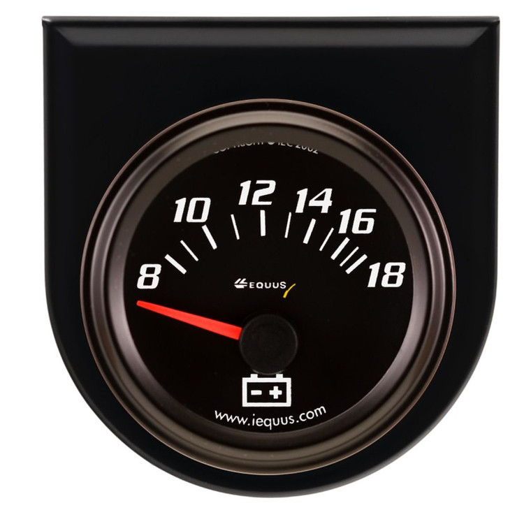 Equus - Gauge  Voltmeter  2' 8-18v  90  Swe - E6268