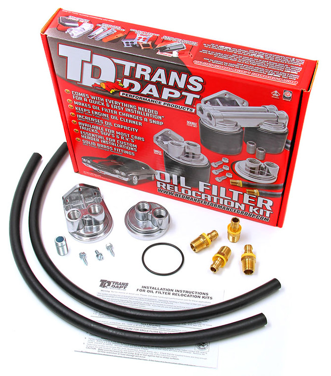 Transdapt - Oil Filter Relocation Kit - 1120