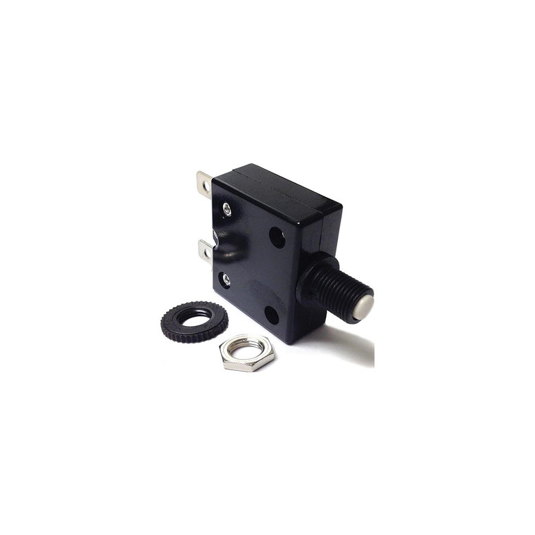 Sierra CB41250 Push Button Circuit Breaker, 25 Amp, White - CB41250