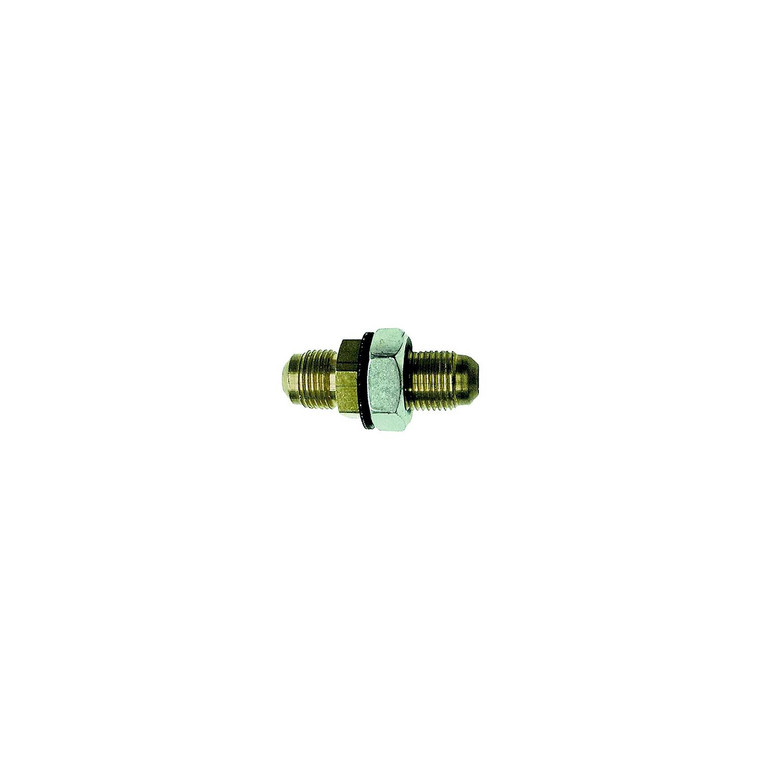MEC MESTF33P Bulkhead Straight Flare Fitting-Brass - MESTF33-1