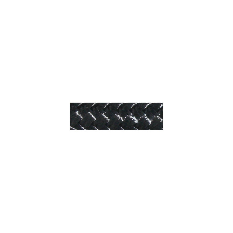 Sea Dog 302112010BK1 Premium Double Braided Nylon Dock Line, 1/2" x 10' - 302112010BK-1