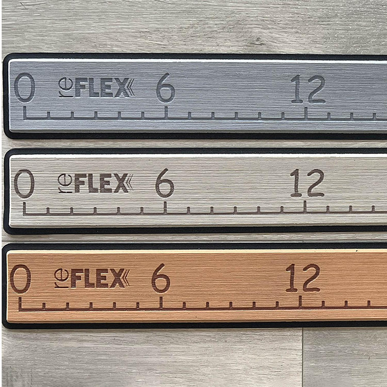 Syntec RULERCMBLPS Foam Fishing Ruler, 36”, Tan, w Adhesive - RULER-CMBL-PS