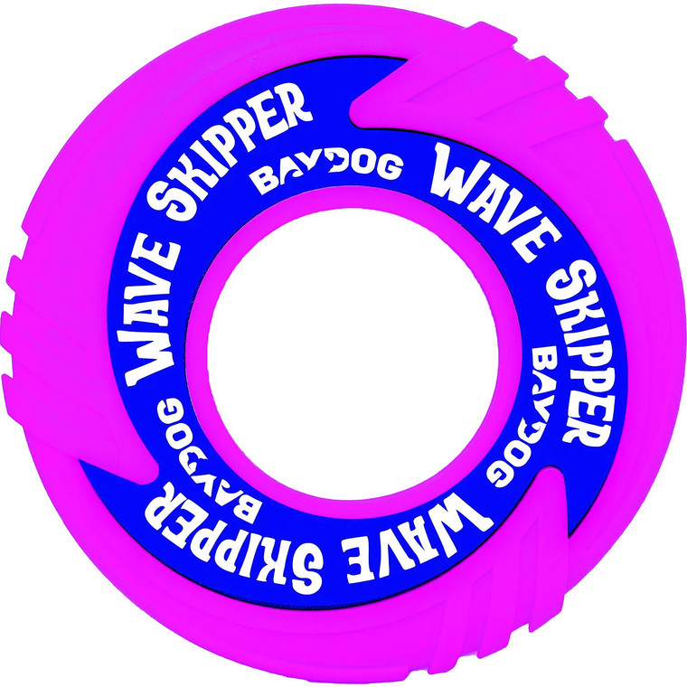 Bay Dog  WSPNK WaveSkipper Dog Toy, Pink - WS-PNK