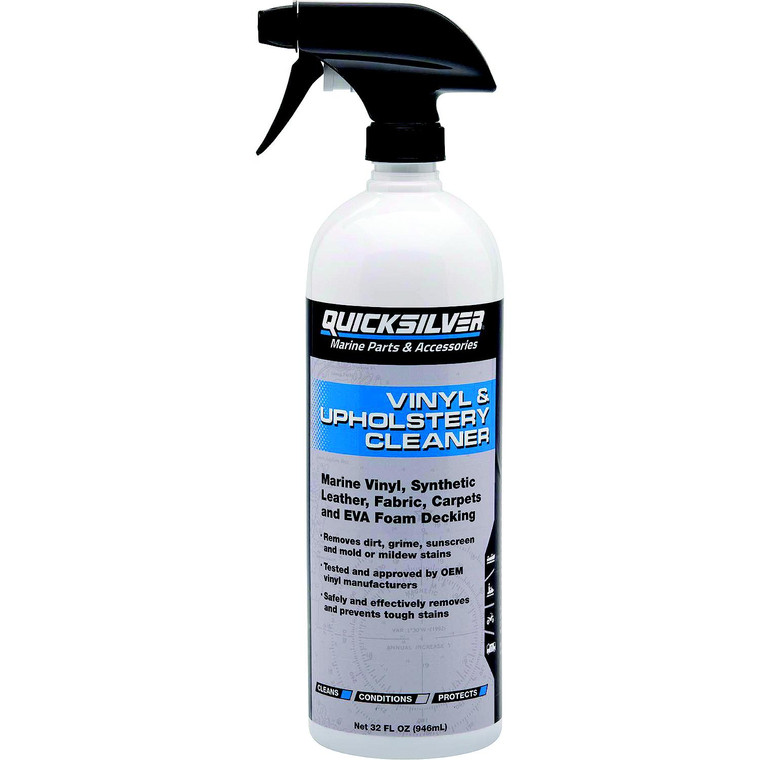 Quicksilver 8M0231471 Vinyl & Upholstery Cleaner, 32 oz. - 8M0231471
