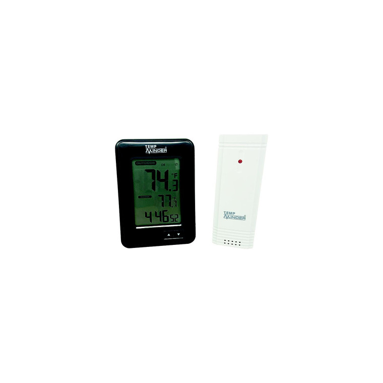 Minder Research TM22259VP MRI-200MX Tempminder Wireless Thermometer & Clock - TM22259VP