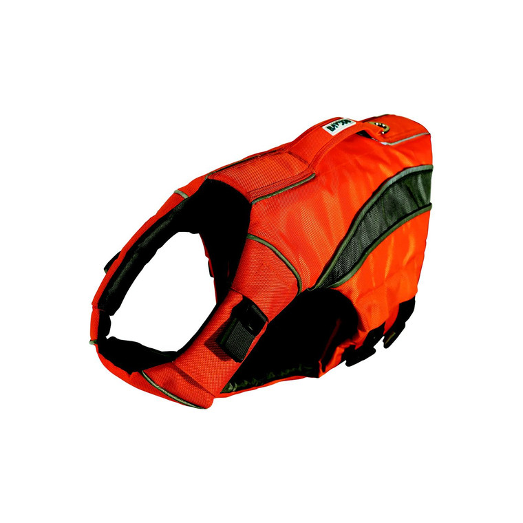 Bay Dog MBORGXS Orange Monterey Bay Dog LifeJacket, XS, Chest: 12"-16" - MB-ORG-XS