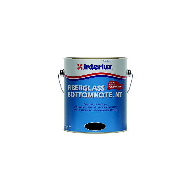 Interlux YBB379Q Fiberglass Bottomkote NT Bottom Paint, Black, Qt. - YBB379/QT
