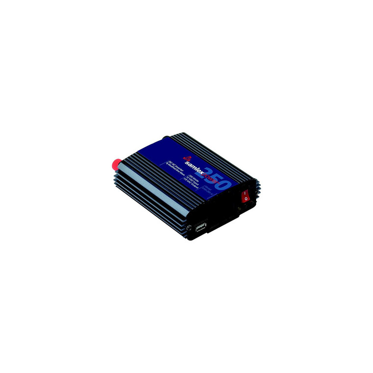 SamlexPower SAM-250-12 Sam Series 250W Modified Sine Wave Inverter with USB Charge Port - SAM-250-12