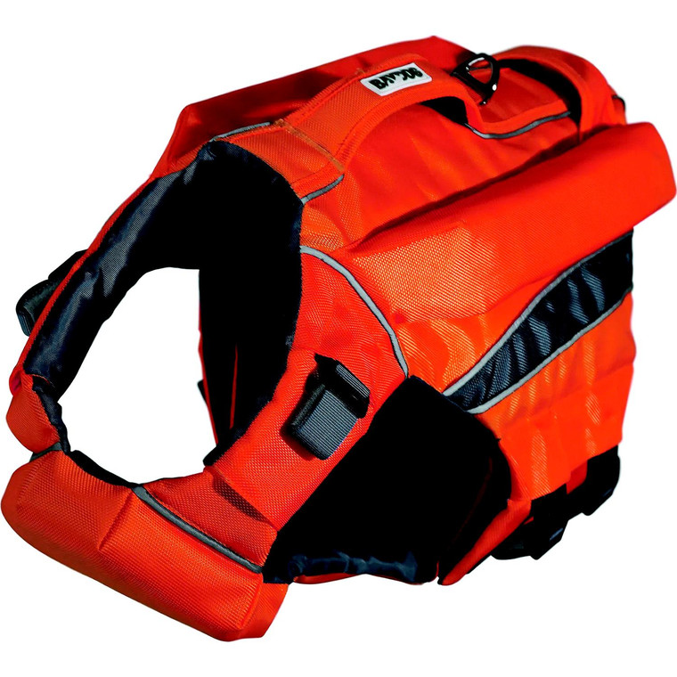 Bay Dog MBOORGM Monterey LifeJacket OffShore, Orange, M ,21"-28" - MBO-ORG-M