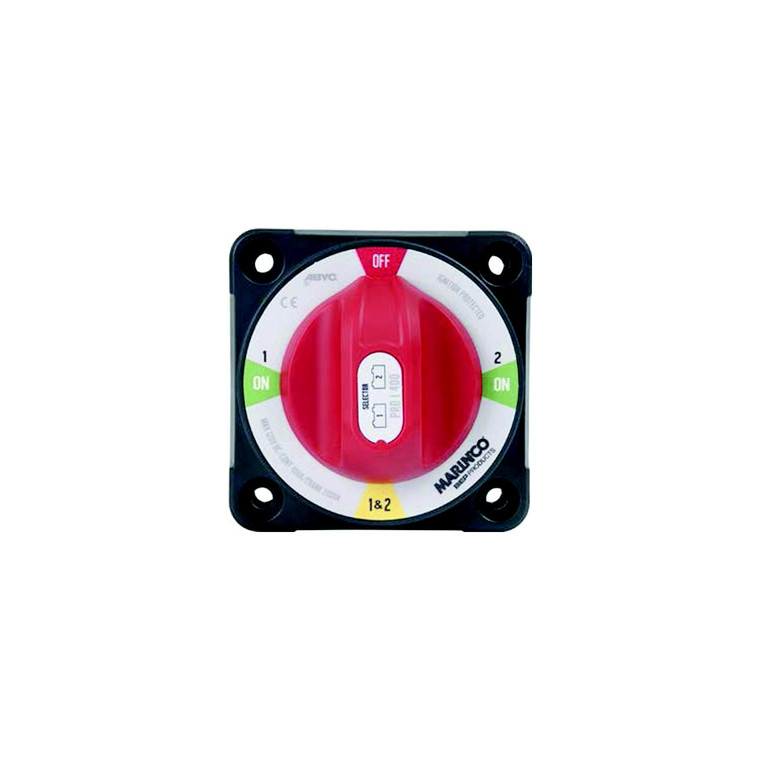 Marinco 771-SFD Pro Installer Battery Selector Switch With Field Disconnect (1-2-Both-Off) - 771-SFD